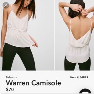 Aritzia Babaton Warren Camisole In Black Medium